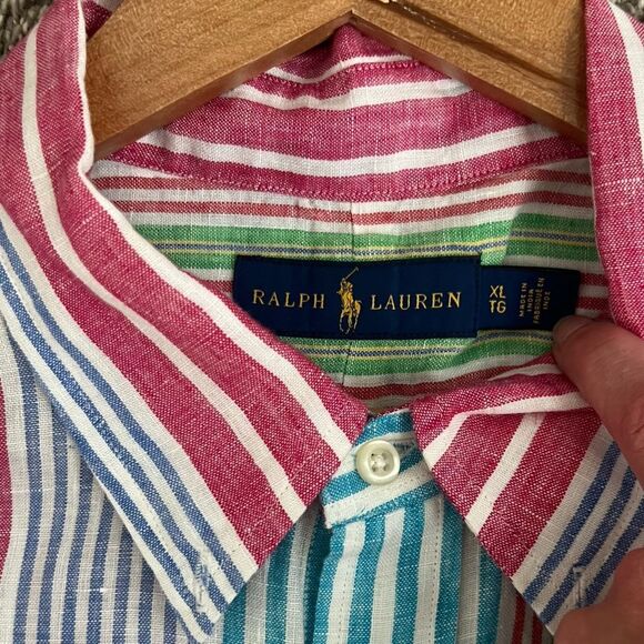NWOT Ralph Lauren XL Prepster Classic Fit Linen
Shirt - Picture 4 of 10